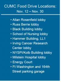 food drive locations